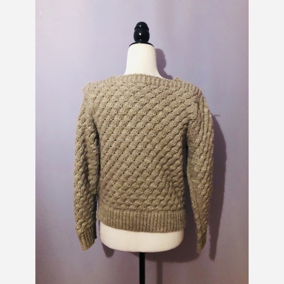 Revolve MAJORELLE Cable Knit Sweater in Grey - Picture 6 of 8